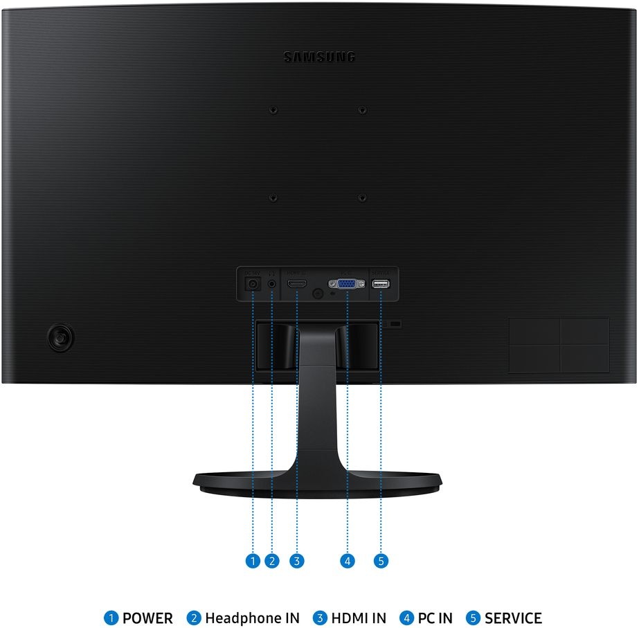 Samsung Essential S3 S36GD 24 inch (D364GAU) Zwart - Monitor