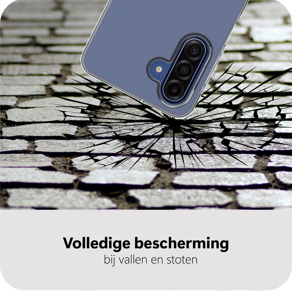 Just in Case Zero% Case Samsung Galaxy A17 Soft TPU Backcover Transparant - Telefoonhoesje