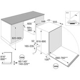 ETNA VW842N - Inbouw vaatwasser