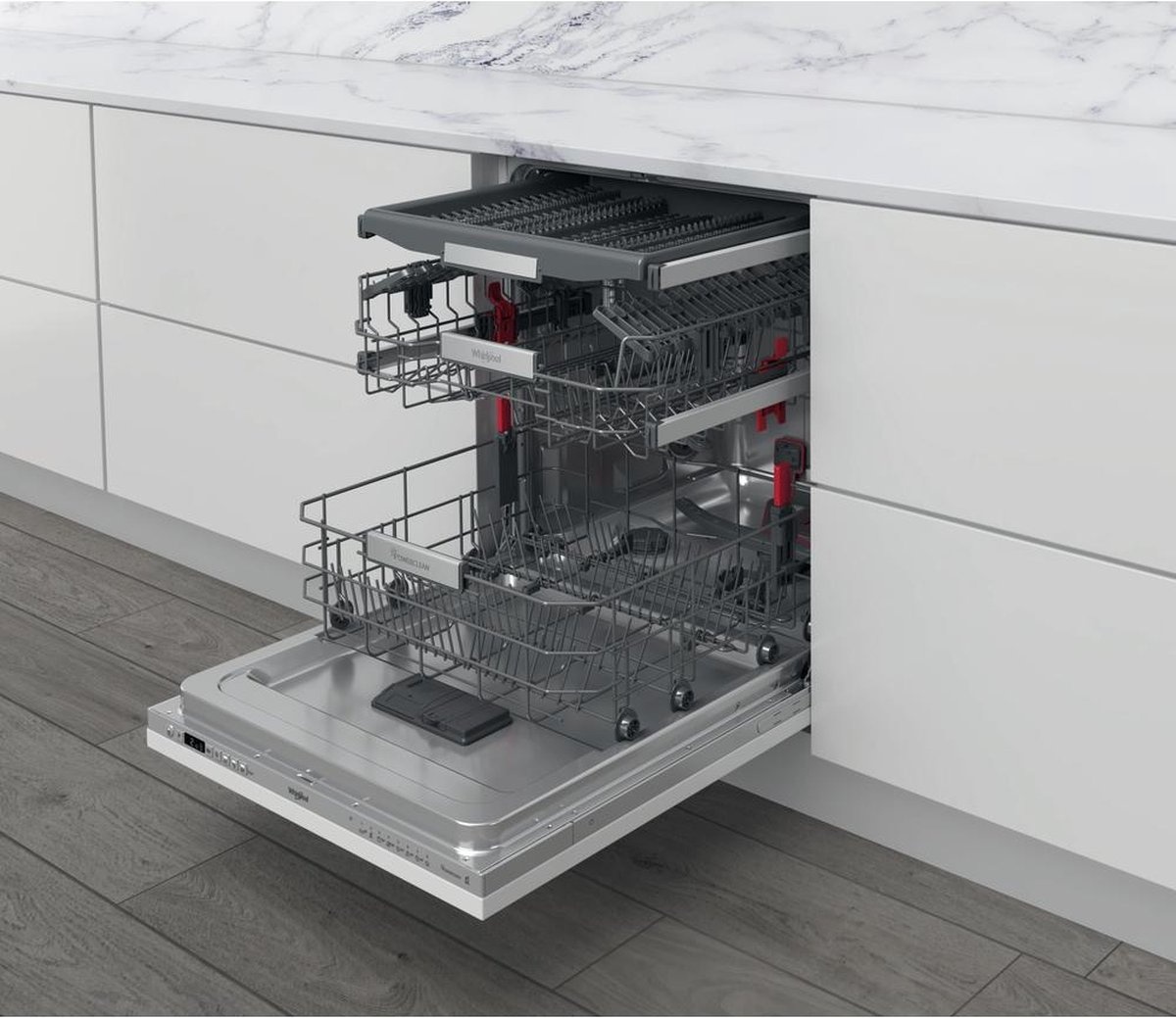 Whirlpool W0I D741A S - Inbouw vaatwasser