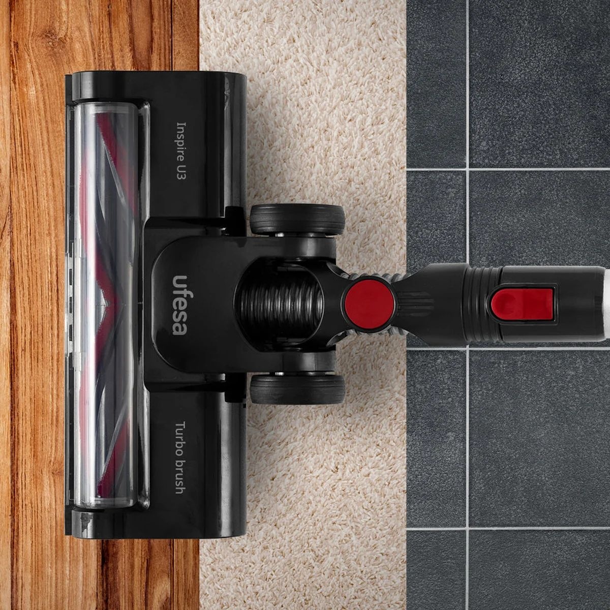 Ufesa Inspire U3 Digital - Steelstofzuiger