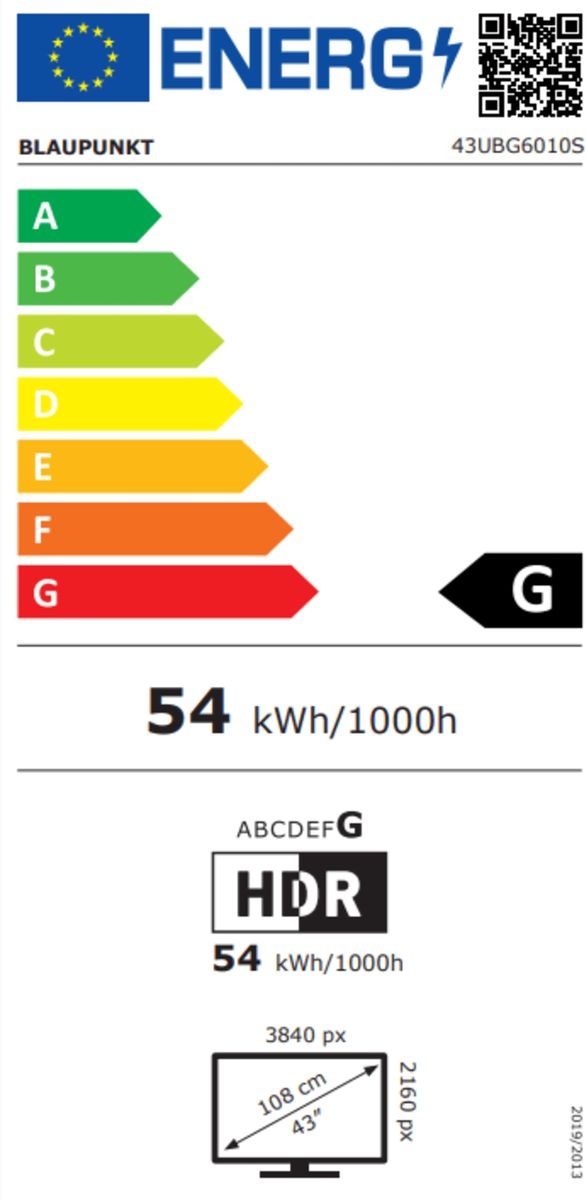 Blaupunkt 43UBG6010S - LED TV