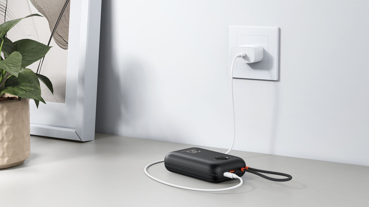 Veger K1 W1188 10.000 mAh Powerbank Zwart - Powerbank