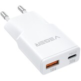 Veger USB-A naar USB-C QC PD 30W 30W1A1C telefoonoplader