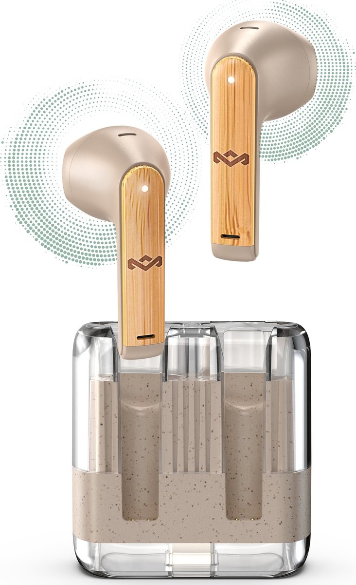 House of Marley Zion True Wireless Cream - Draadloze oordopjes