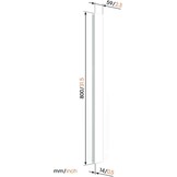 Vogel's TVA 6000 Kabelgoot (80cm) - Kabelgoot