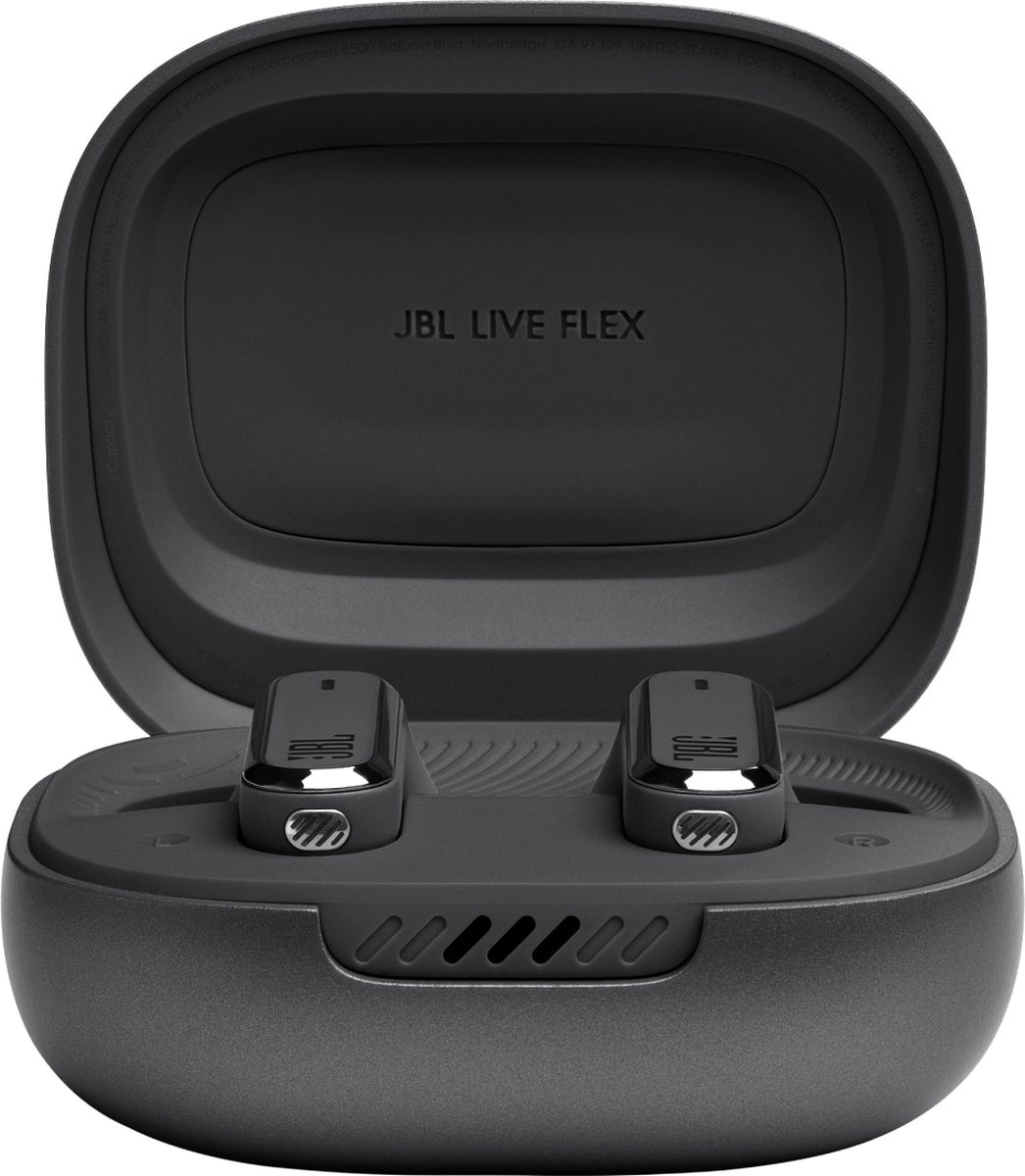 JBL Live Flex Zwart - Draadloze oordopjes