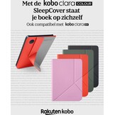 Kobo Clara Colour/BW SleepCover Zwart - Beschermhoes