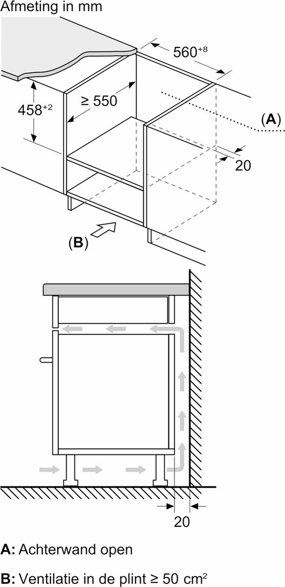 Bosch CMA583MB0B - Inbouw magnetron