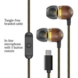 House of Marley Smile Jamaica USB-C Brass - Oordopjes