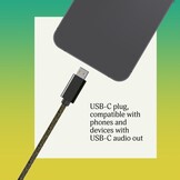 House of Marley Smile Jamaica USB-C Brass - Oordopjes