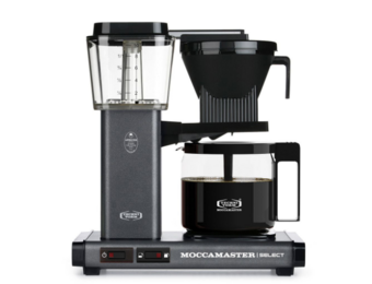 Moccamaster KBG Select (Stone Grey) - Koffiezetapparaat