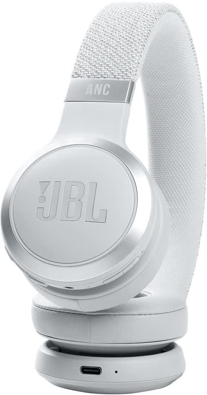 JBL LIVE460NC Wit - On-ear koptelefoon