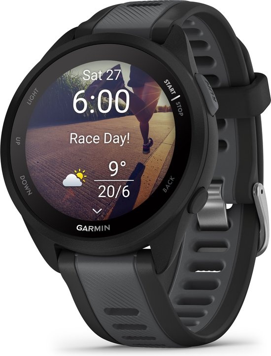 Garmin Forerunner 165 Black/Slate Grey - Smartwatch