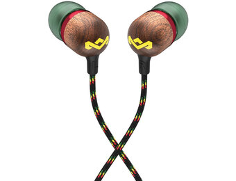 House of Marley Smile Jamaica USB-C Rasta - Oordopjes
