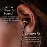 House of Marley Smile Jamaica USB-C Rasta - Oordopjes