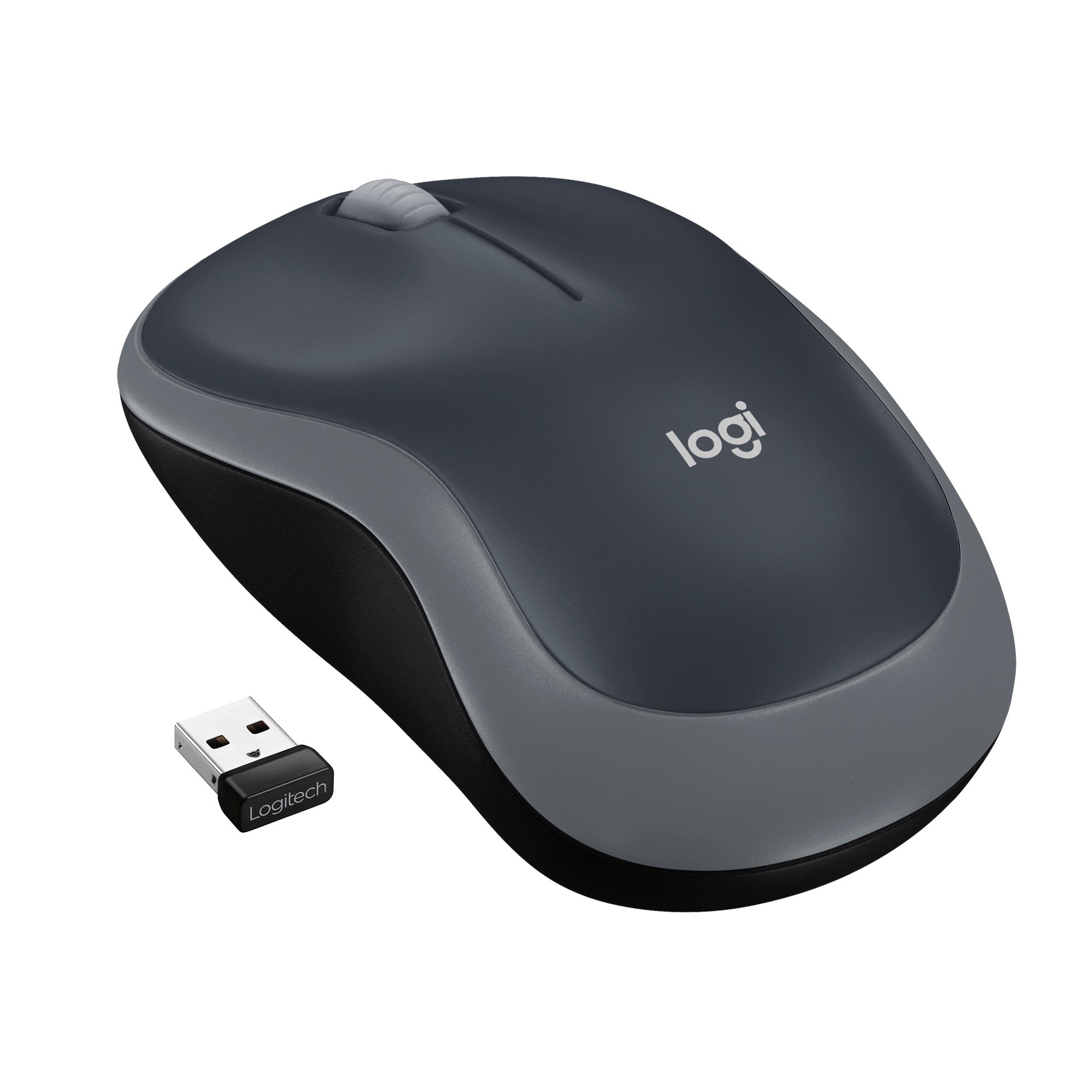 Logitech M185 Grijs - Muis