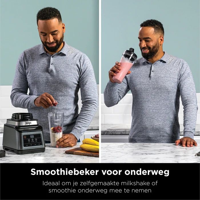 Ninja BN750EU 2-in-1 Auto-iQ - Blender