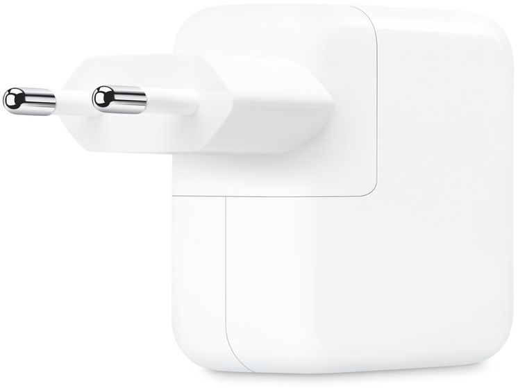 Apple 35W USB-C oplader Twee USB?C-poorten Wit