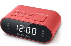 Muse M-10 RED - Wekkerradio