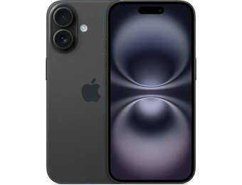 Apple iPhone 16 128GB Black - Mobiele telefoon