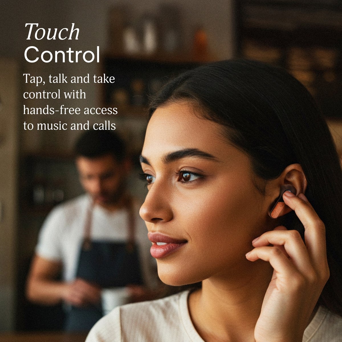 House of Marley Trenchtown ANC Wireless Signature Black - Draadloze oordopjes