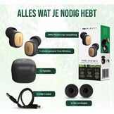 House of Marley Smile Jamaica Mini True Wireless Signature Black - Draadloze oordopjes