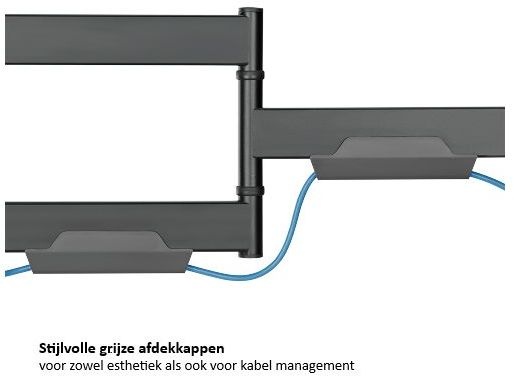 Cavus WME106 Muursteun dubbele arm (37 - 55 inch) - TV muurbeugel