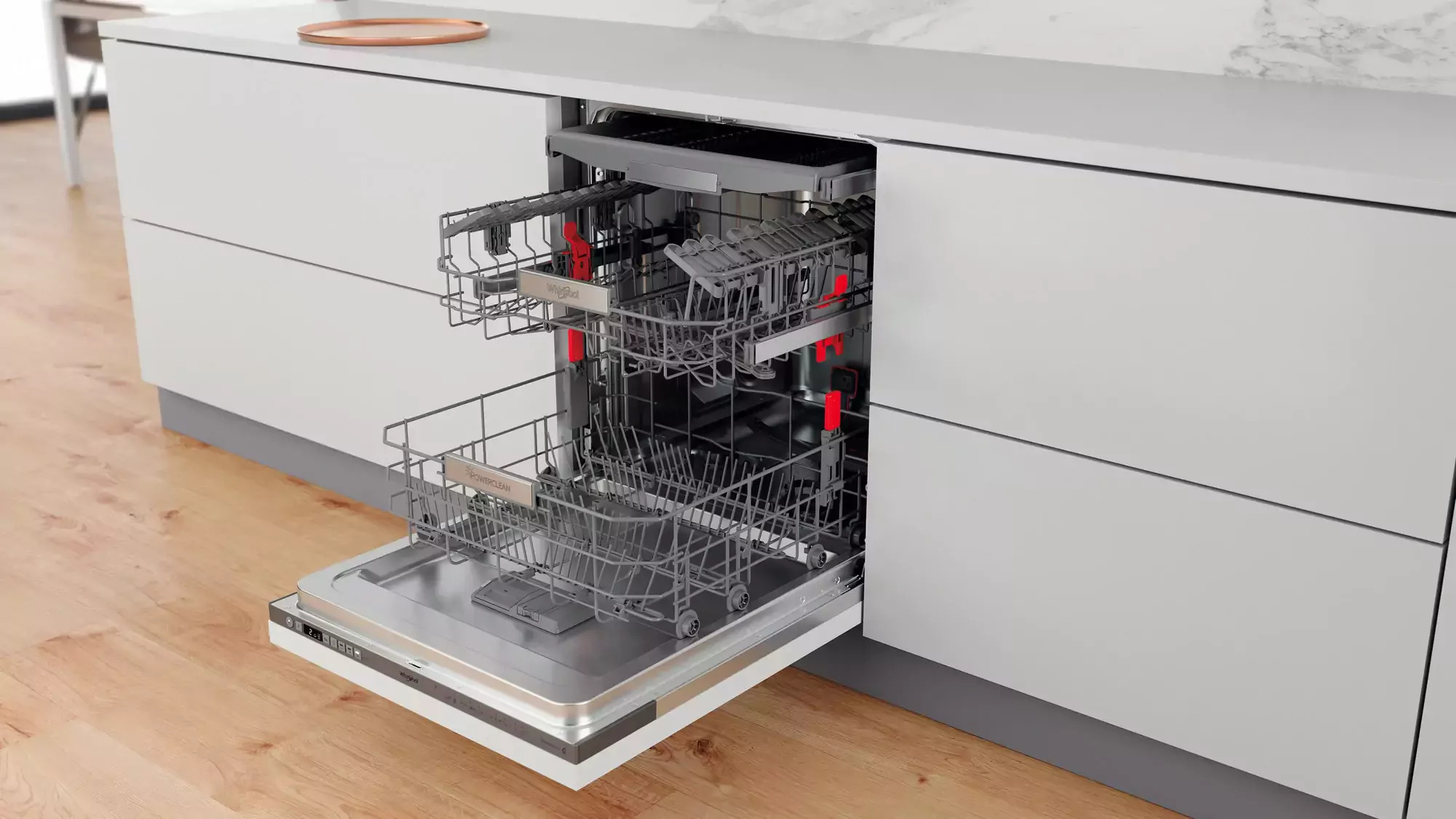 Whirlpool W0I D751A X - Inbouw vaatwasser