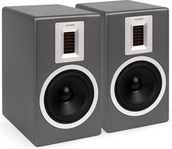 Sonoro Orchestra Grafiet (per paar) - Boekenplank speaker