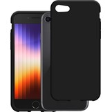 Just in Case Soft TPU Case voor iPhone SE 2020/SE 2022 Zwart - Telefoonhoesje