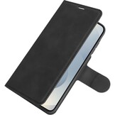 Just in Case PrimeWallet Case Samsung Galaxy S25+ PU leather Wallet Case Black - Telefoonhoesje