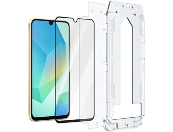 Just in Case Samsung Galaxy A16 Screenprotector + Perfect Result Applicator - Screenprotector