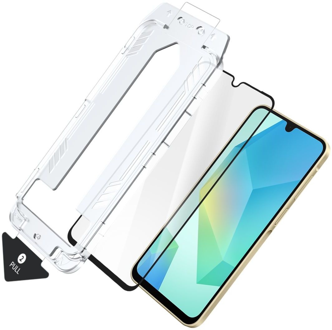 Just in Case Samsung Galaxy A16 Screenprotector + Perfect Result Applicator - Screenprotector