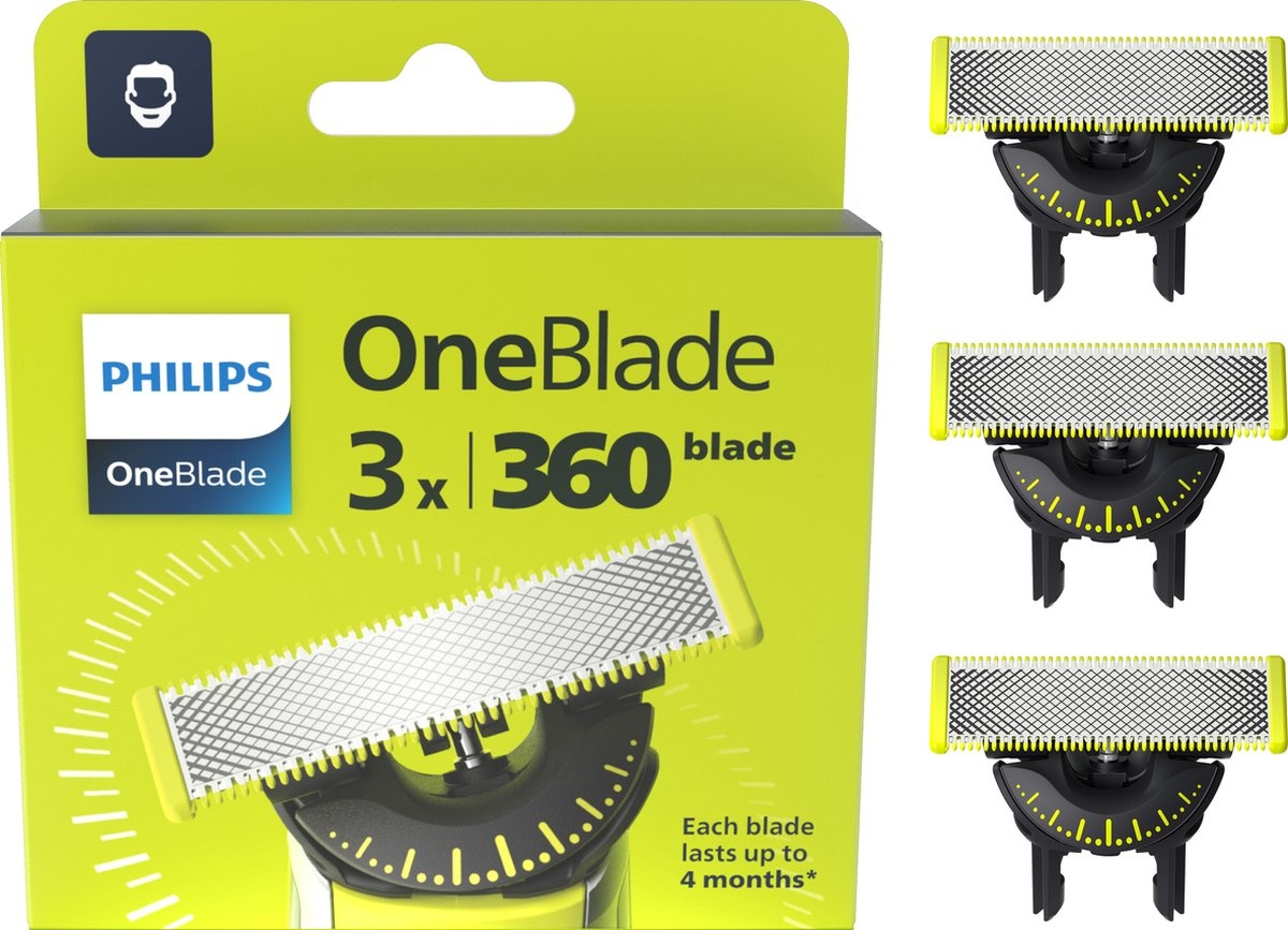 Philips OneBlade 360 Blade QP430/50 Navulmesjes