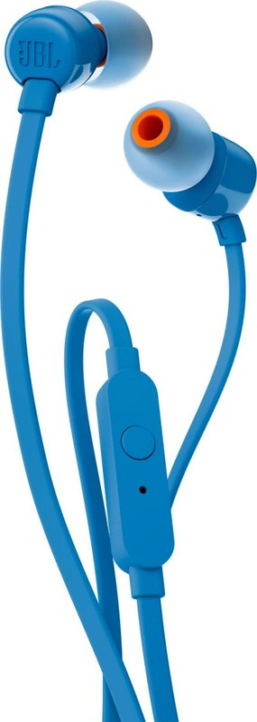 JBL T110 Blauw - Oordopjes