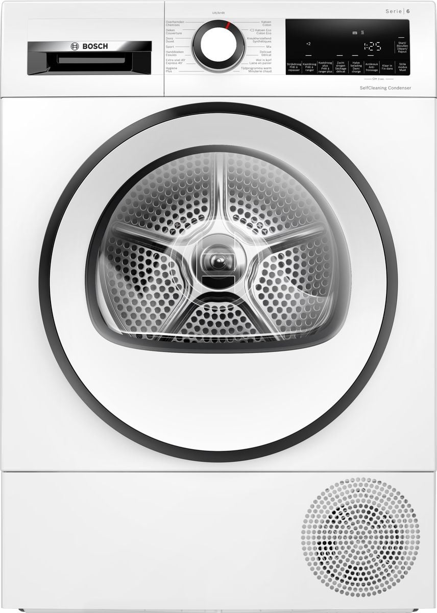 Bosch WQG245DCFG Serie 6 - Warmtepompdroger
