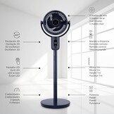 Ufesa 3D50 - Staande ventilator