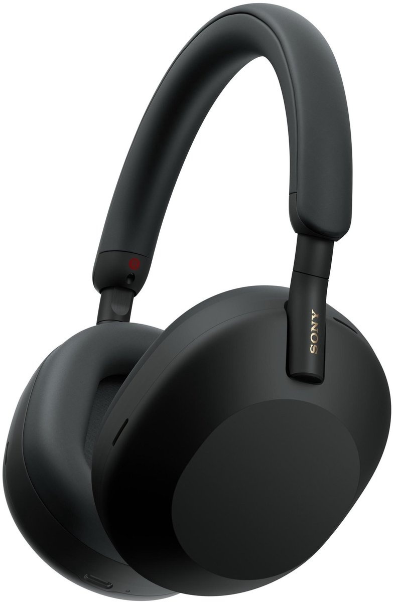 Sony WH-1000XM5SA Zwart incl. SoftCase - Draadloze koptelefoon
