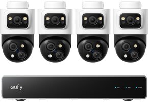 Eufy PoE NVR Security System S4 (NVR + 4x S4 Cam) - Beveiligingscamera
