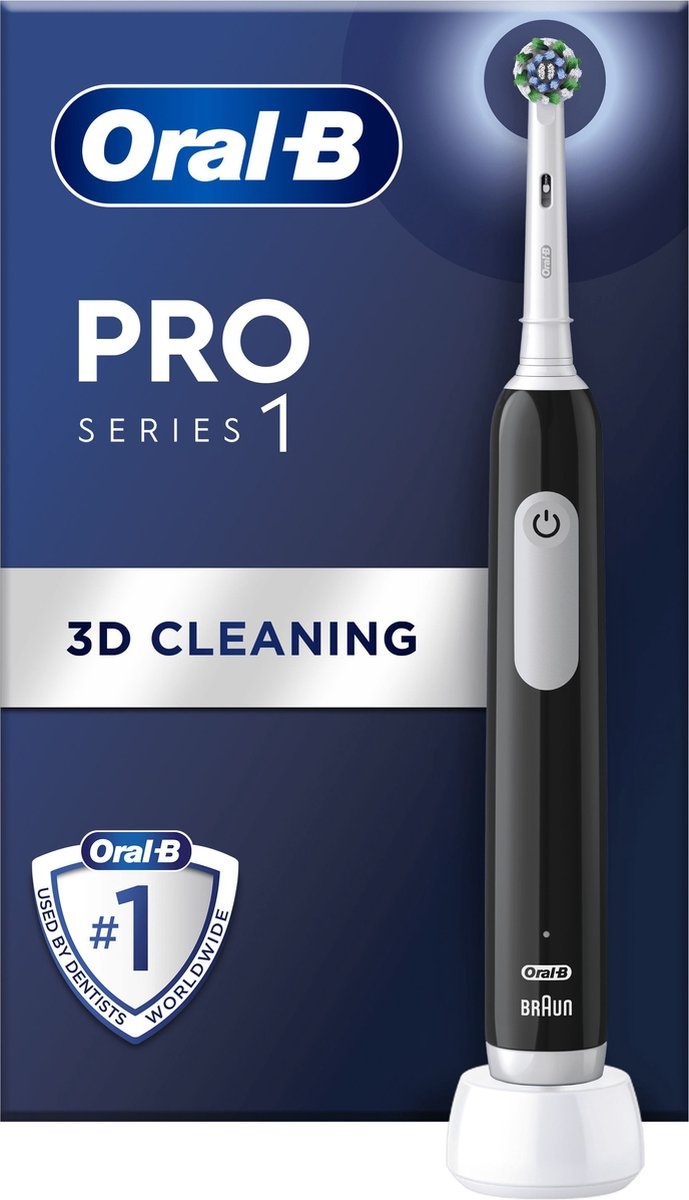 Oral-B PRO 1 Series Black - Elektrische tandenborstel