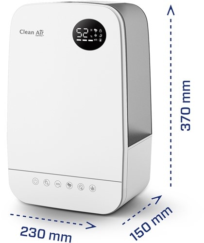 Clean Air CA-606 - Luchtbevochtiger