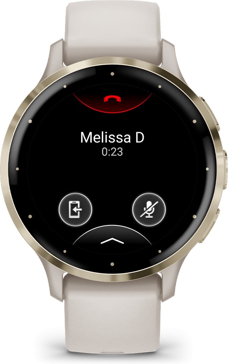 Garmin Venu 3S Goud/Wit - Smartwatch