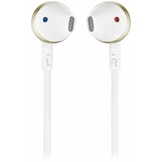 JBL T205 BT (Wit/Goud) - Draadloze oordopjes