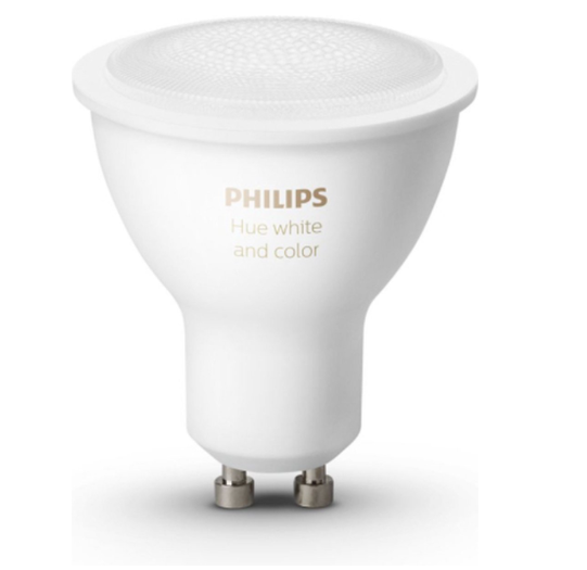 Philips Hue 1x GU10 4.3W Color Ambiance Single Pack - Slimme lamp