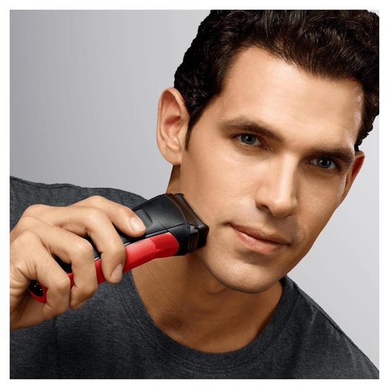 Braun Series 3 300s Rood - Scheerapparaat