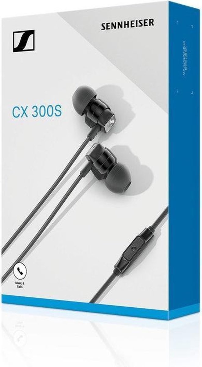 Sennheiser CX300s Black - Oordopjes