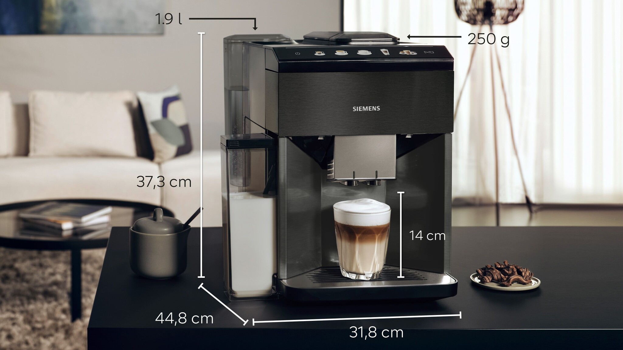 Siemens TQ518DF3 EQ500 extraKlasse - Koffiemachine