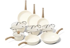 Cook & Pan Go Ivory 9-delige Pannenset