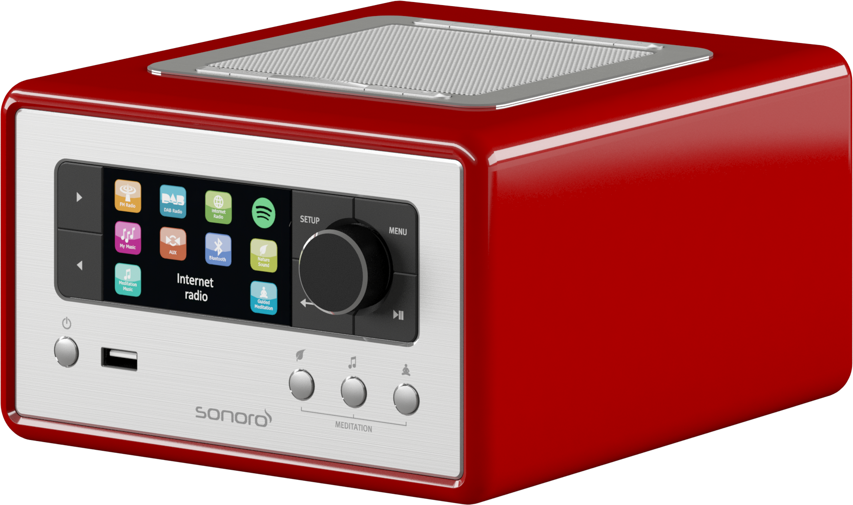 Sonoro RELAX 810 V2 Rood - Radio